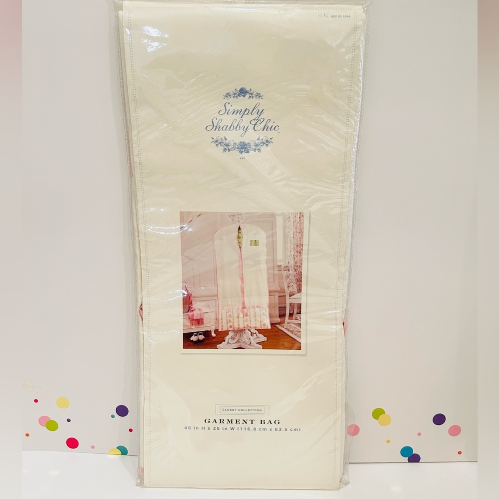 Simply Shabby Chic Garment Bag.  “Last one”